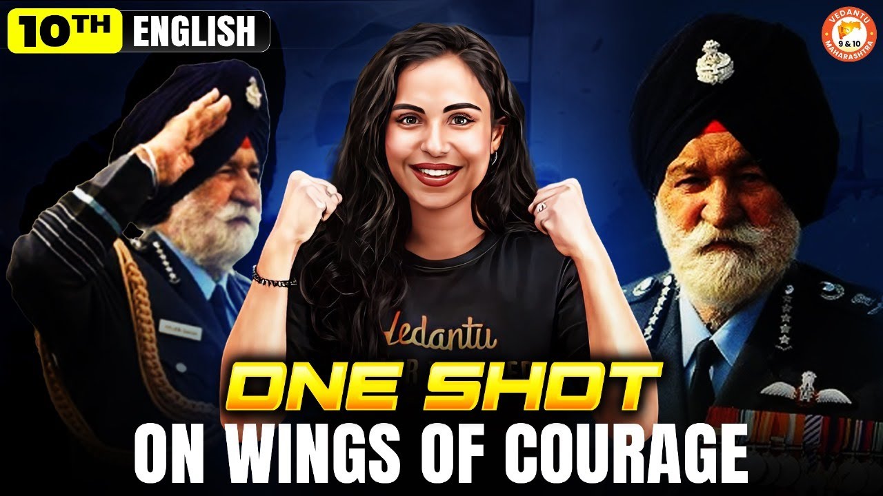 On Wings of Courage Class 10 One Shot | Maharashtra Board English | By Bhumika Mam