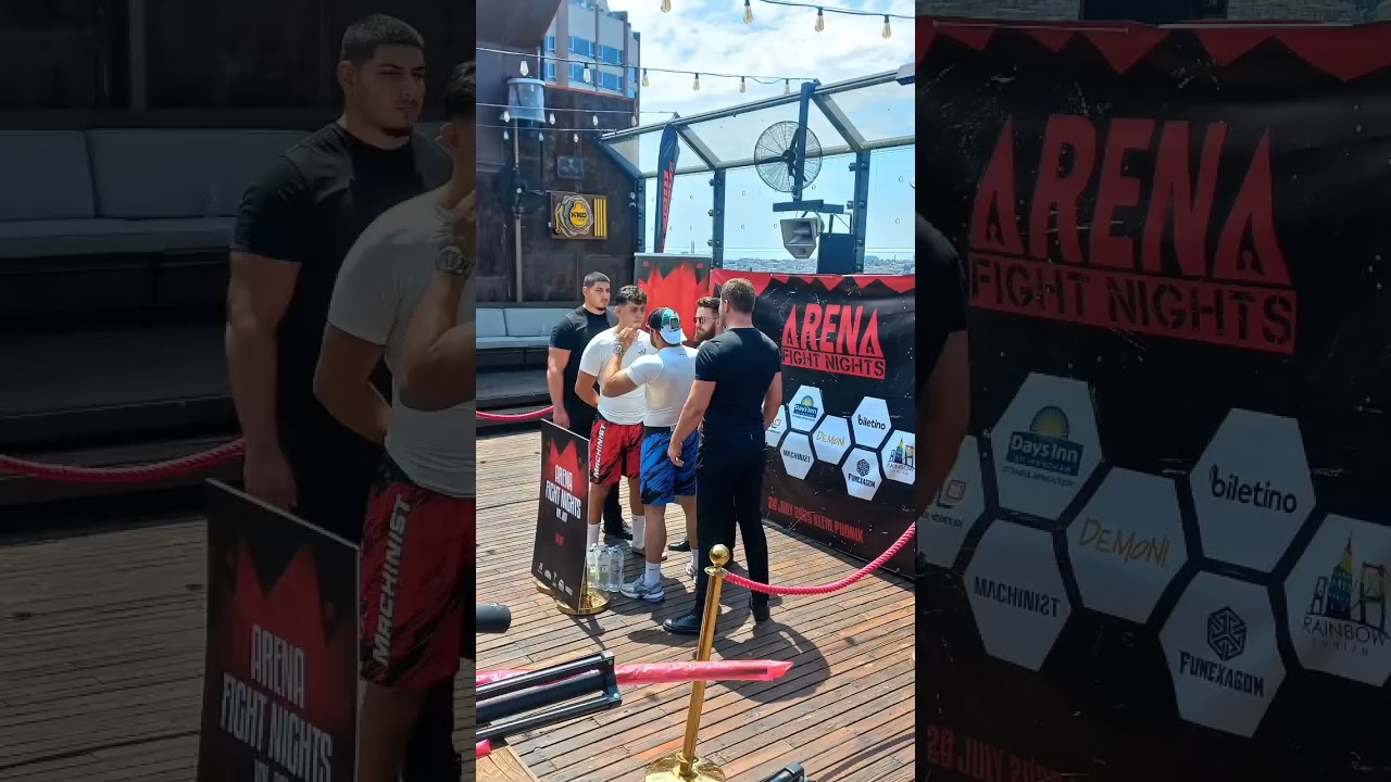 Arena Fight Night 01 #facetoface İstanbul/T&uuml;rkiye