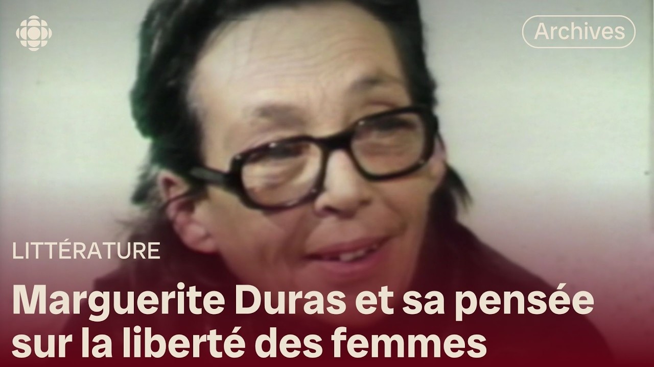 Entrevue avec l'écrivaine Marguerite Duras en 1975