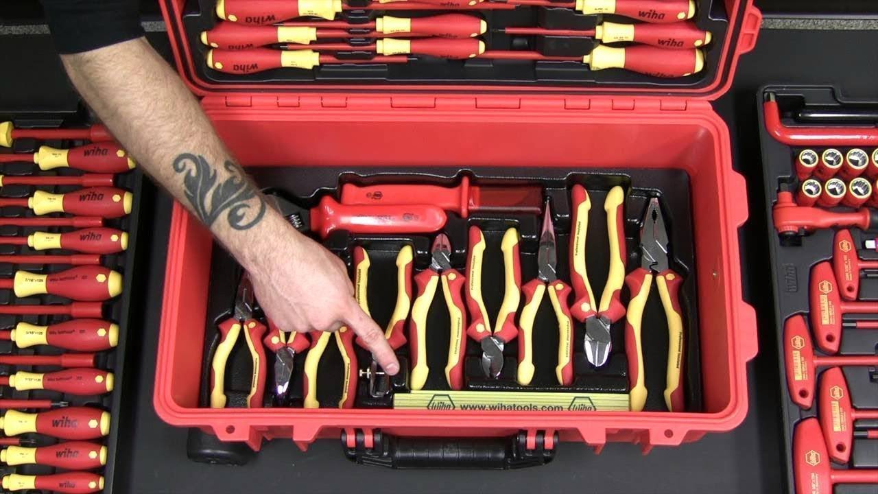 5 Electrical Tools Insulated Tools Series