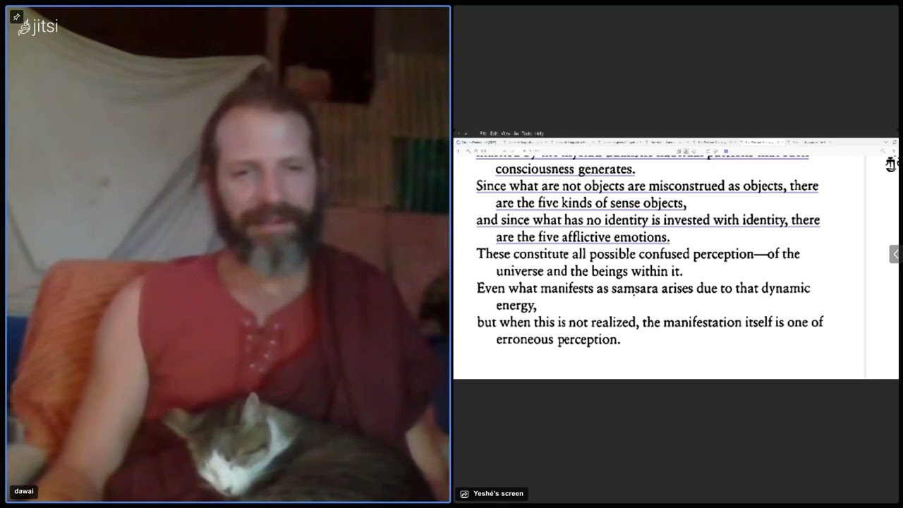 Reading from Longchenpa's The Precious Treasury of the Basic Space of Phenomena