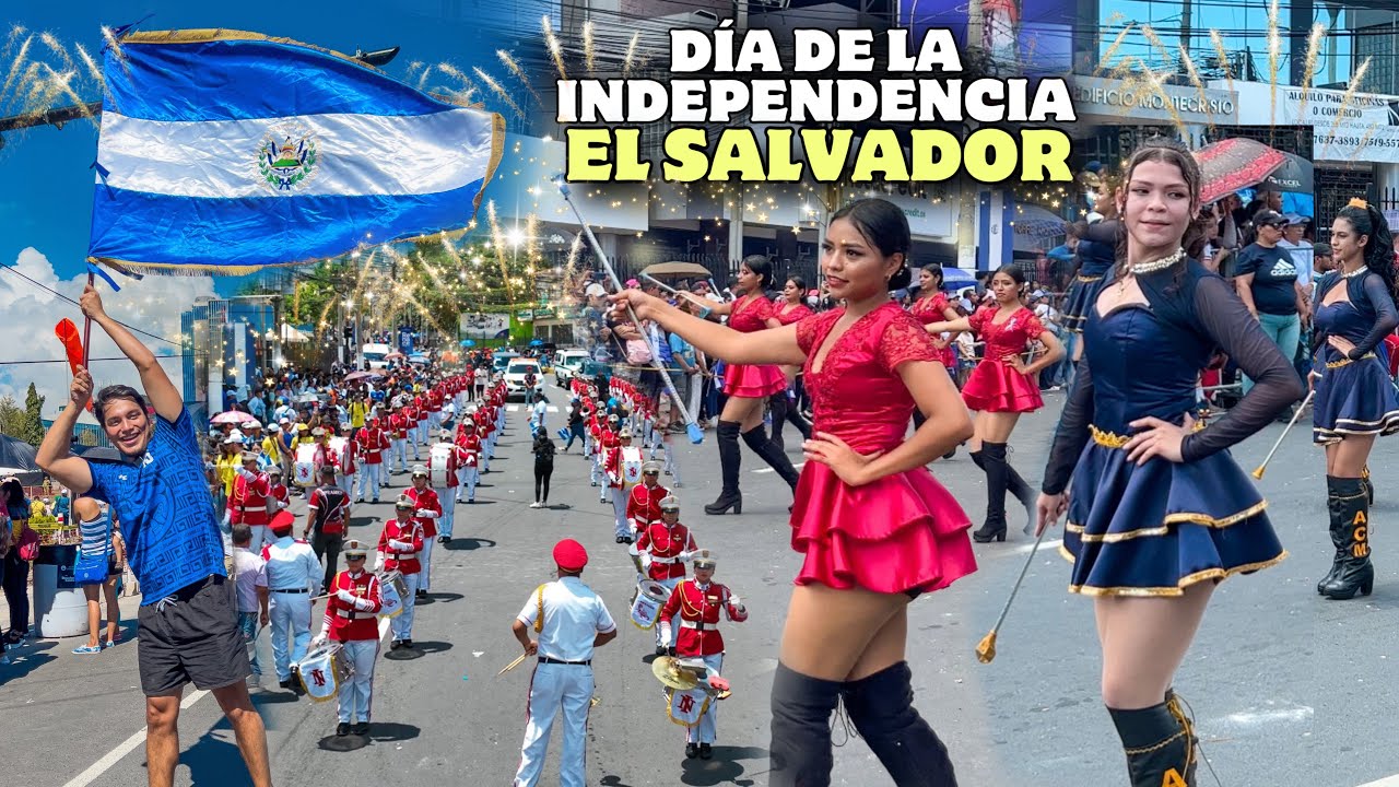 Así se vivió el DÍA de la INDEPENDENCIA en El Salvador 🇸🇻🤩 Desfile 15 de Septiembre