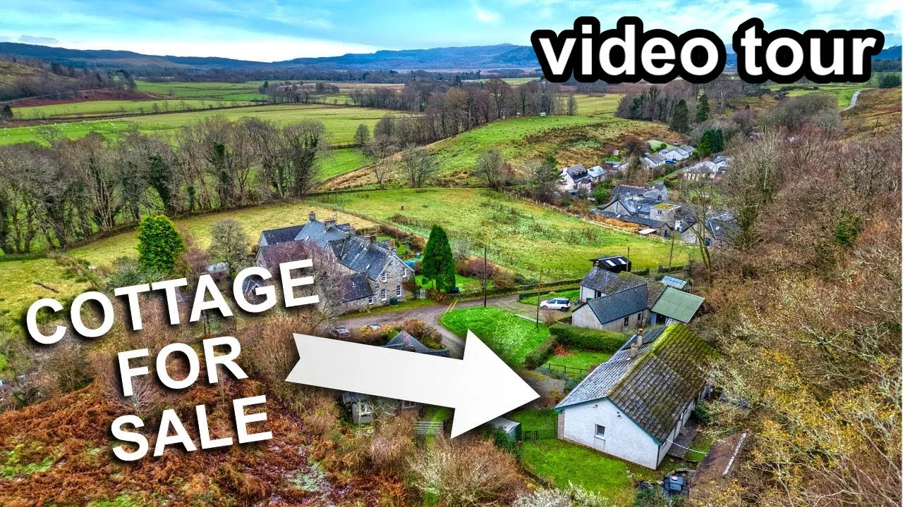 Video Tour of Cottage in Slockavullin, near Kilmartin Glen, Argyll.