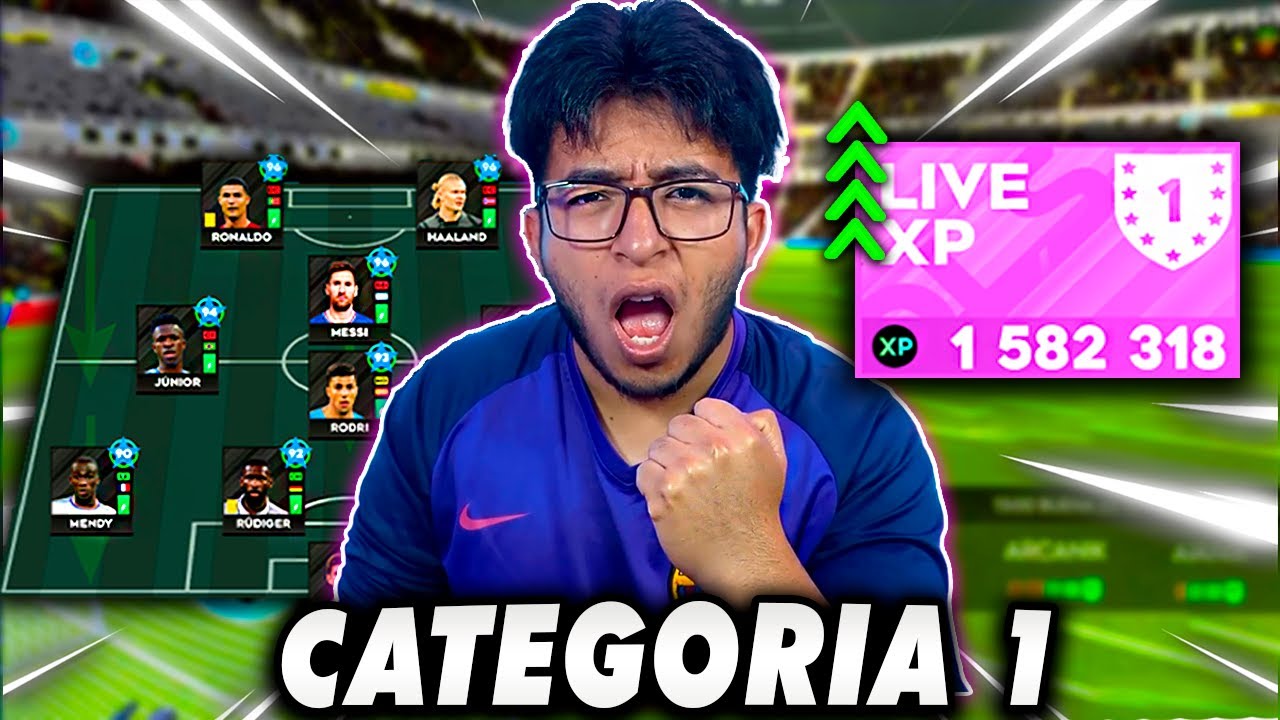 🤩Por FIN LLEGUÉ a CATEGORIA 1 en DLS LIVE🔥 *1ra Vez*