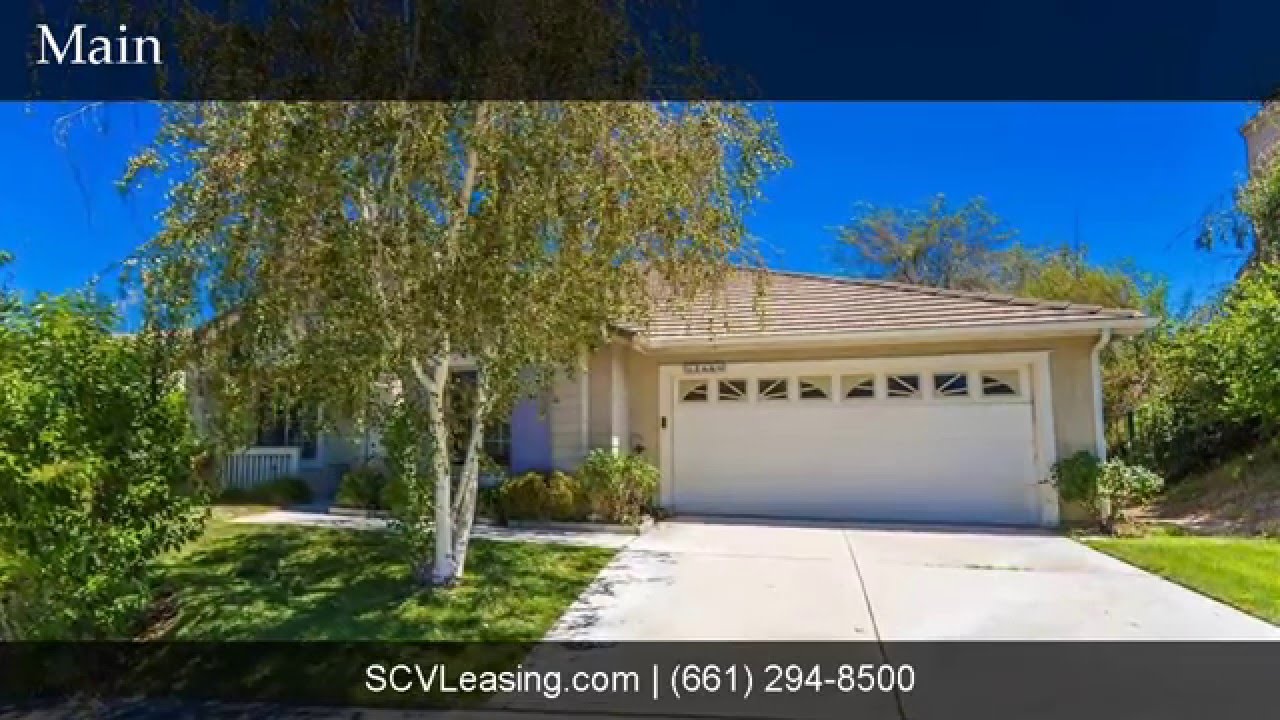 FOR RENT: 25558 Crockett Lane  Stevenson Ranch, CA 91381