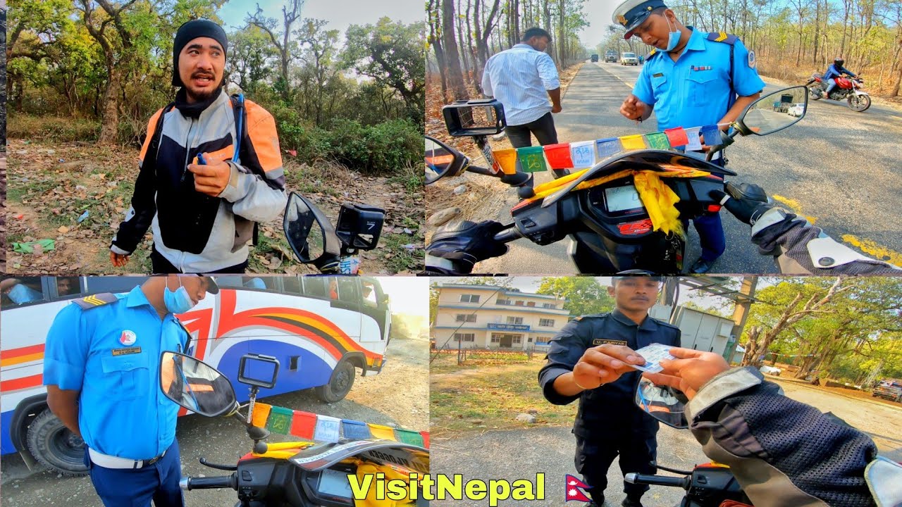 Why Nepal Traffic Police Stop me Again and again😩 | Fog light k leyea Challan almost dena pada 😩