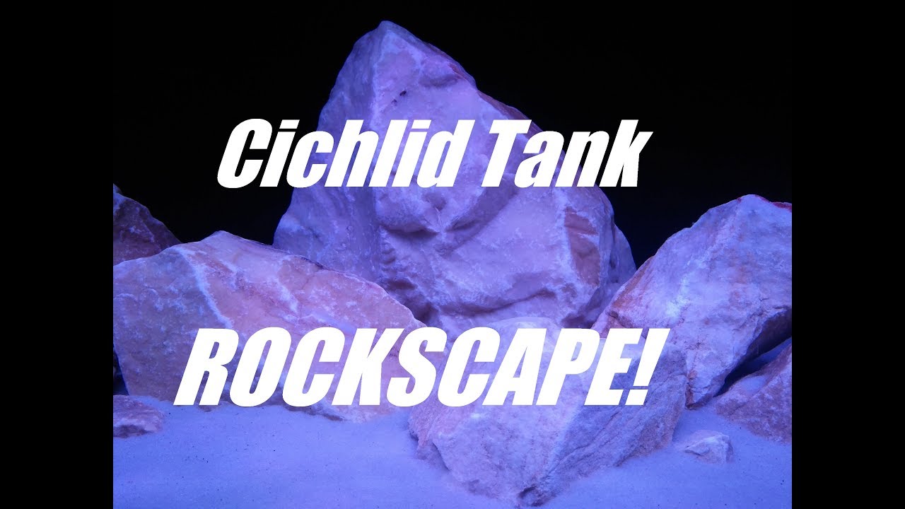 Big Tank! Big Rocks! Hardscaping My 120 Gallon Cichlid Tank!