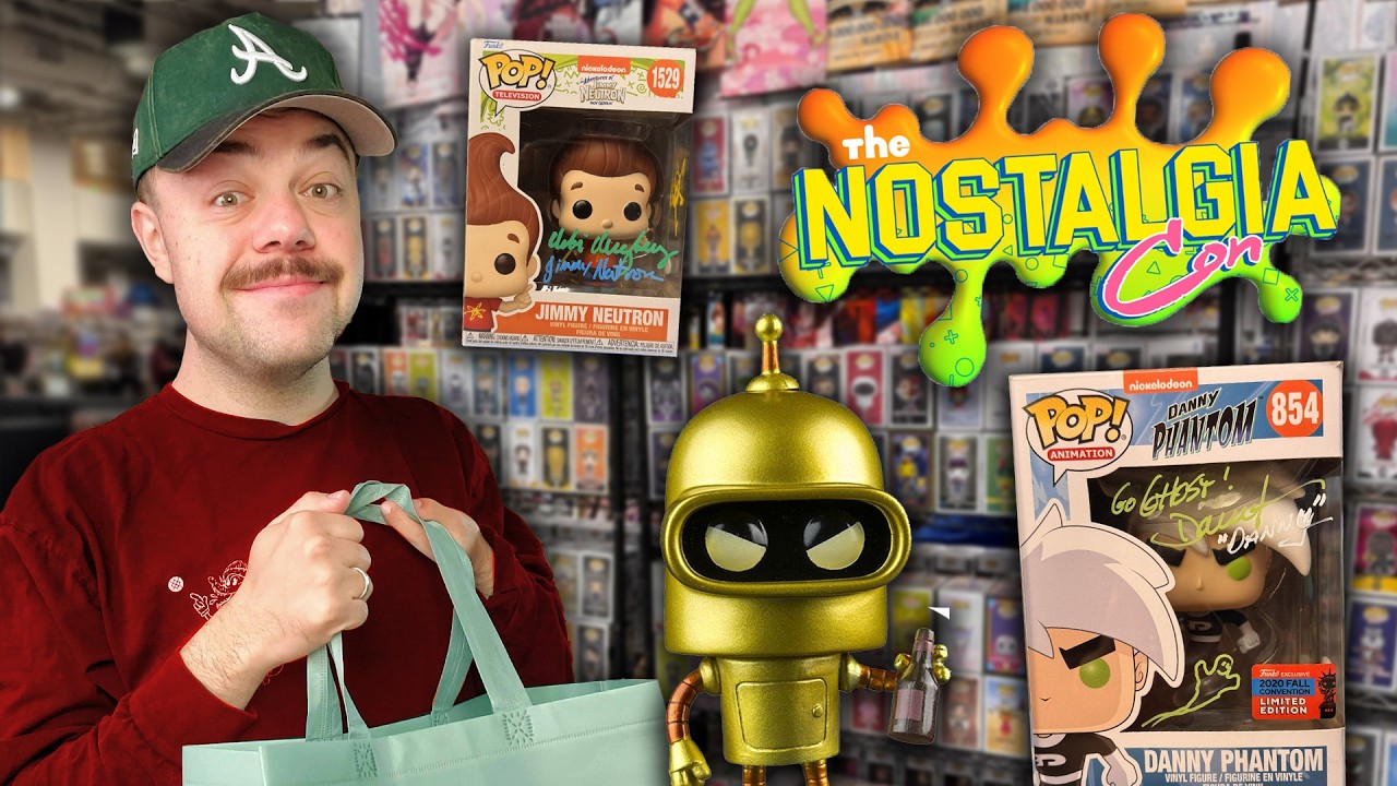 Я нашла ОЧЕНЬ РЕДКИЕ фигурки Funko Pop на Comic Con! (Nostalgia Con 2026)