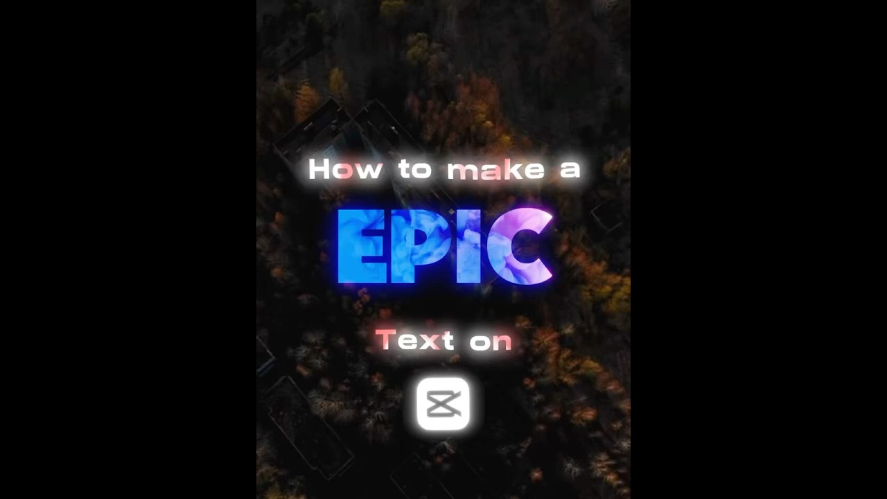 How to make an amazing text with capcut😱🔥: Quick & Easy Tutorial!&rdquo; #capcut #tutorial #edit #text