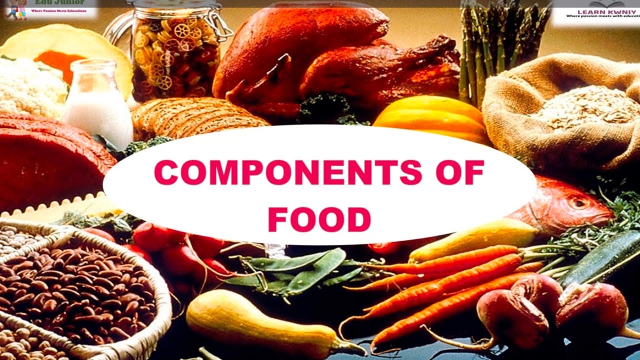 #Components of Food #class 6th# science