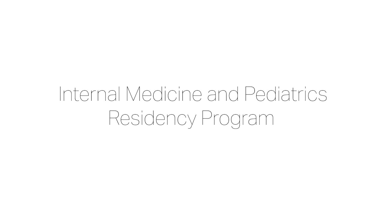 Internal Medicine and Pediatrics Residency Program &ndash; University of Maryland Medical Center