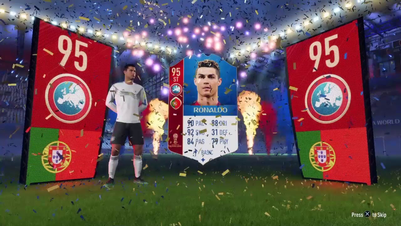 I PACKED 95 ST RONALDO!
