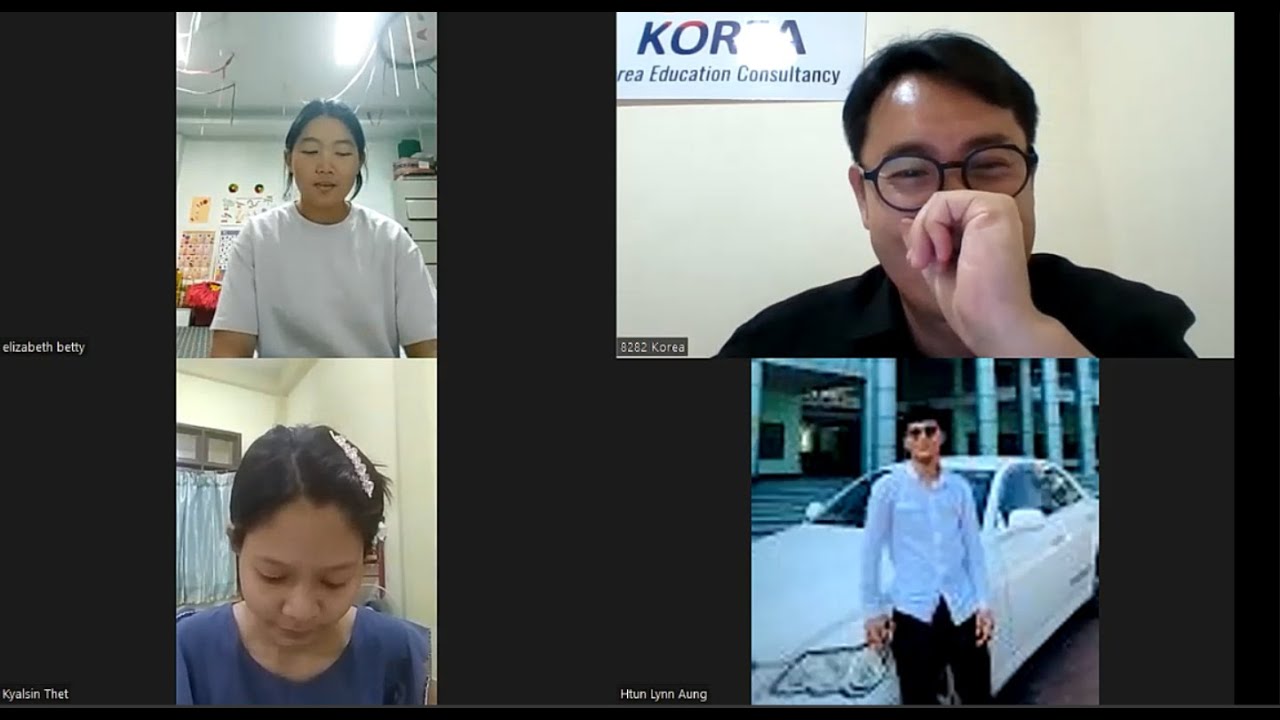 interview training for d4 visa korea language program
