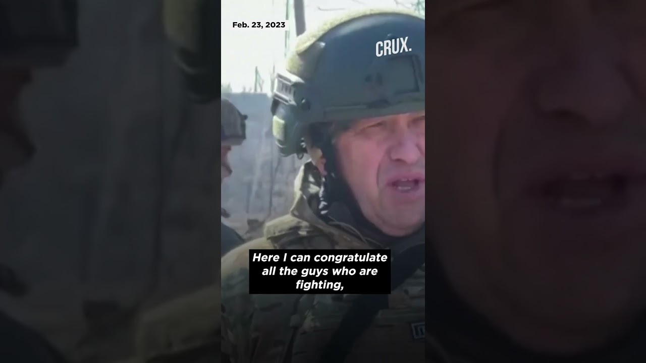 Wagner Founder Prigozhin Meets Troops In Bakhmut l Ukraine War&nbsp;Anniversary