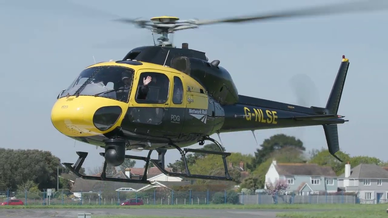 Solent Airport EGHF Lee on Solent 3rd May 2023 4K
