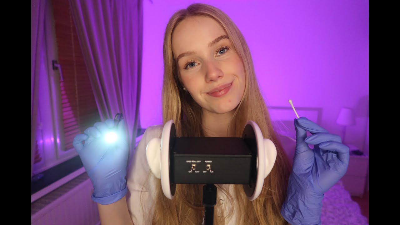 ASMR - Ear-Exam für ruhigen Schlaf ✨ 😴 |RelaxASMR