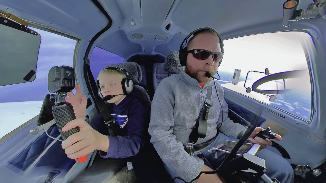 1k SUBS!!  IFR Trip into Dallas Love for BBQ with my Son!