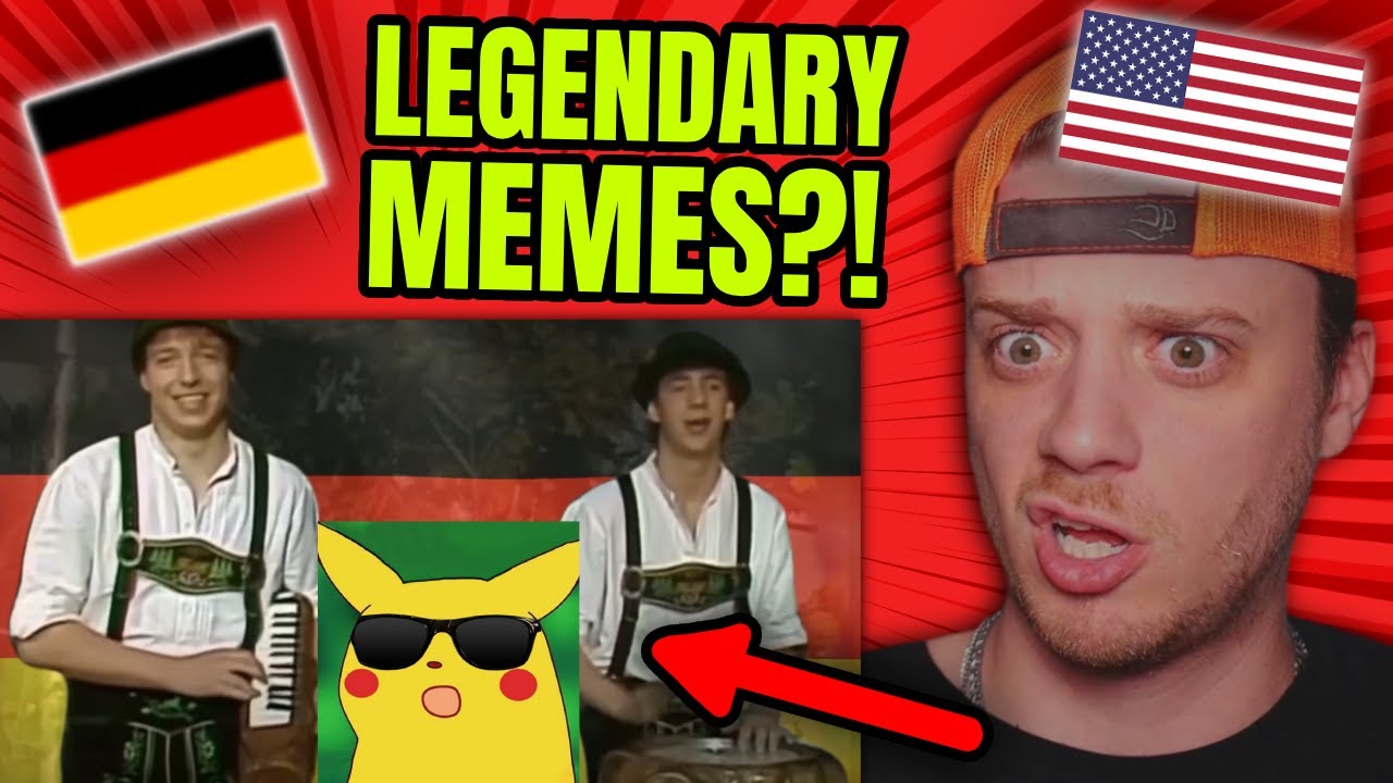American Reacts to Auf den Spuren deutscher Memes (Jules)