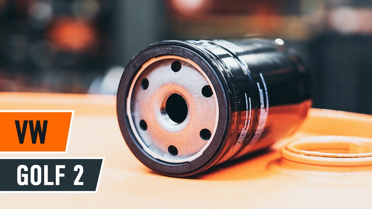How to change oil filter and engine oil on VW GOLF 2 [TUTORIAL AUTODOC]