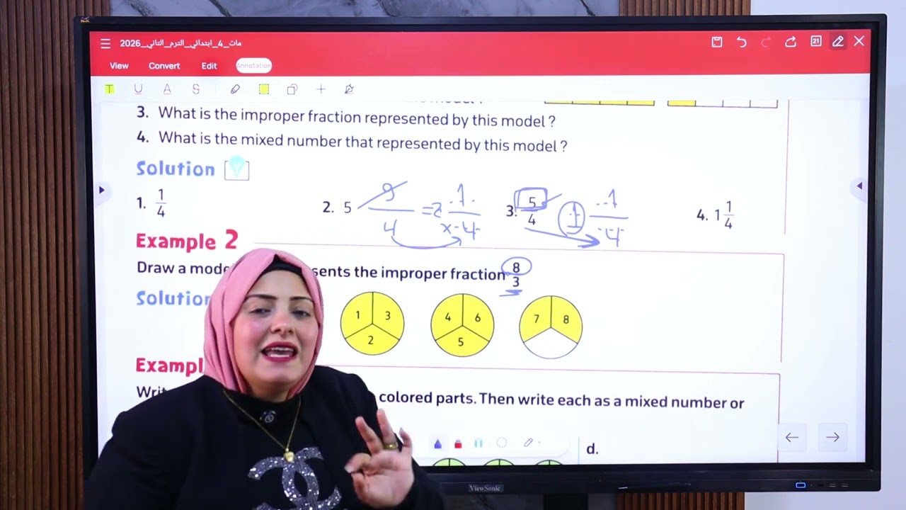 Grade-4 Lesson 4 Fractions and mixed Numbers 