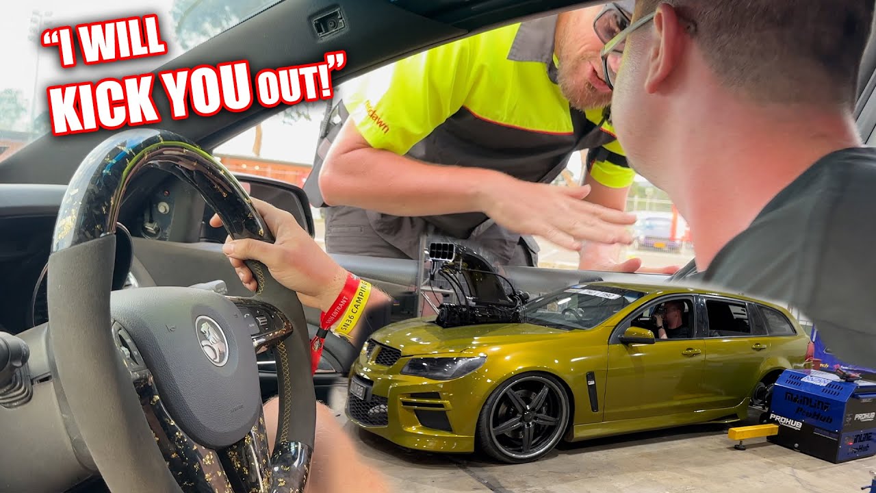 Summernats 36 Day 2 - We Put CLIKB8 On The Dyno AND Nearly Got Booted!
