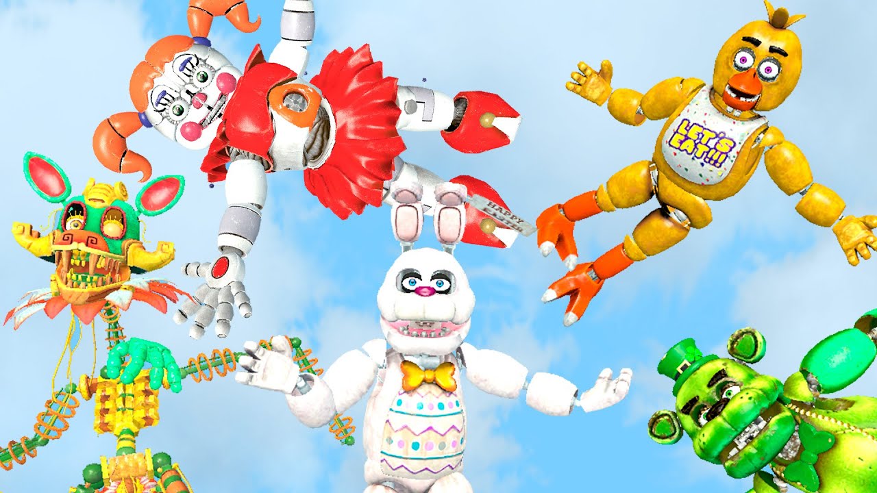 FNAF Animatronics: ragdoll ep.31 (Garry's mod)