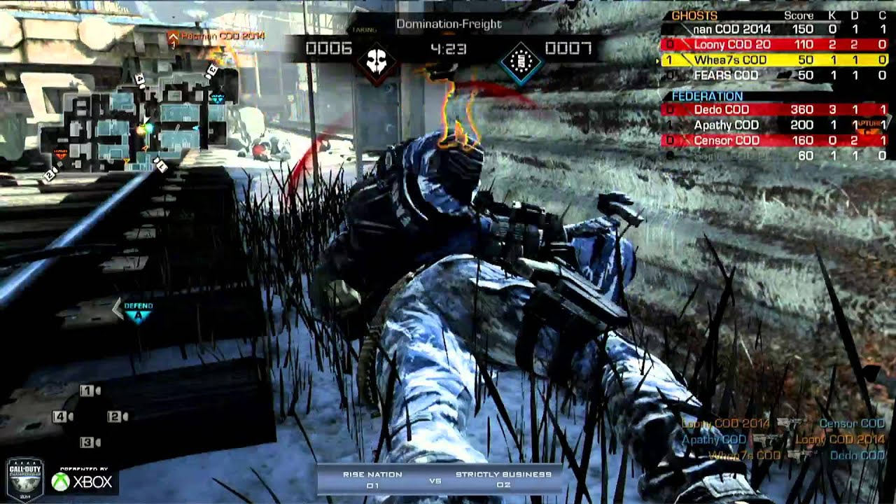 Rise Nation vs Strictly Business - Game 4 - LB Round 3 - CoD Championships 2014