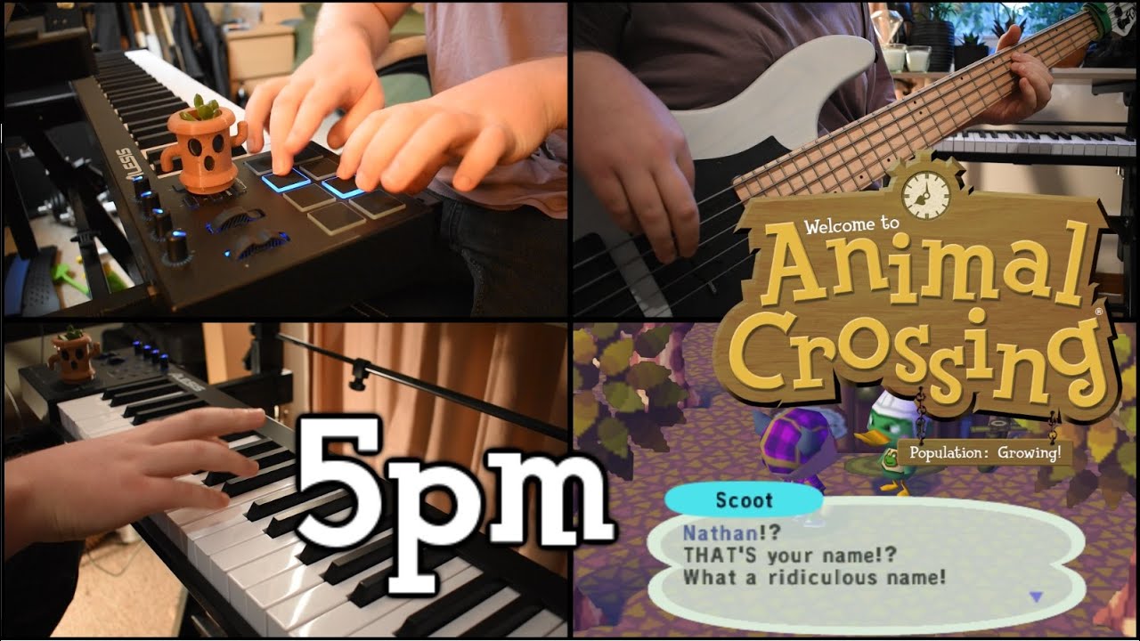 5pm - Animal Crossing Cover
