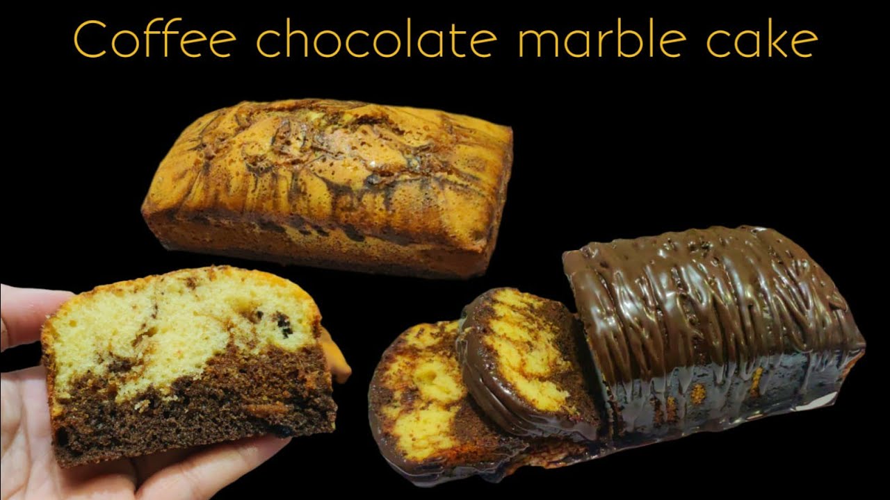 coffee chocolate marble cake @NadiyaTanvir