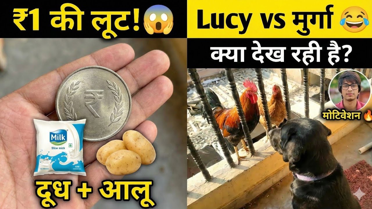 ​My Holiday Routine: ₹1 Deals & Sourav Joshi Motivation 🔥