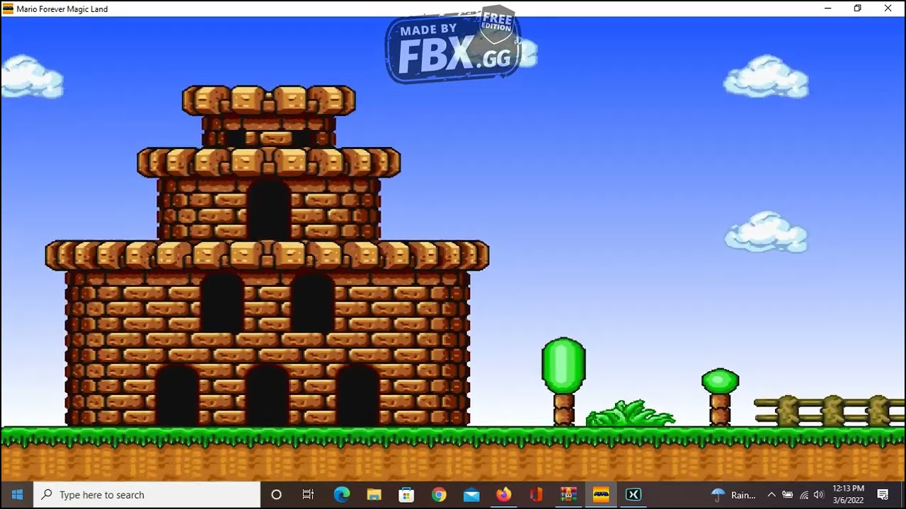 Mario Forever Magic Land v3.5 - Worlds 1 and 2 game-play