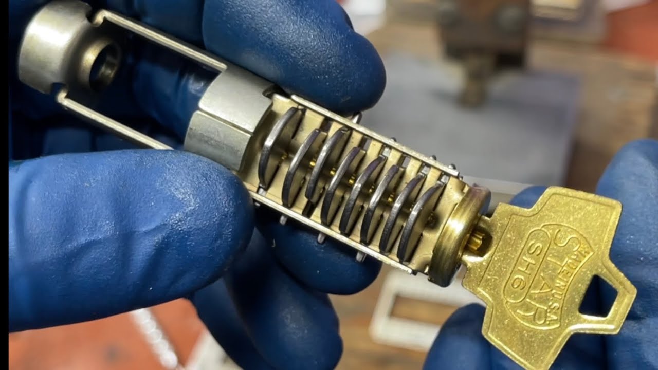 Schlage Wafer Lock Key Make & Rekey with Lishi Punch