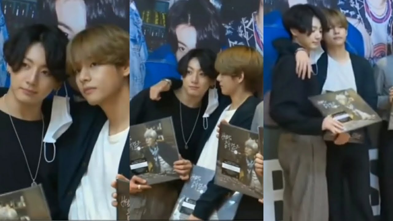 TAEKOOK BEING TAEKOOK, GETTING TOO CLOSE ON MBC RADIO..NOT LEAVING FOR A SEC😘
