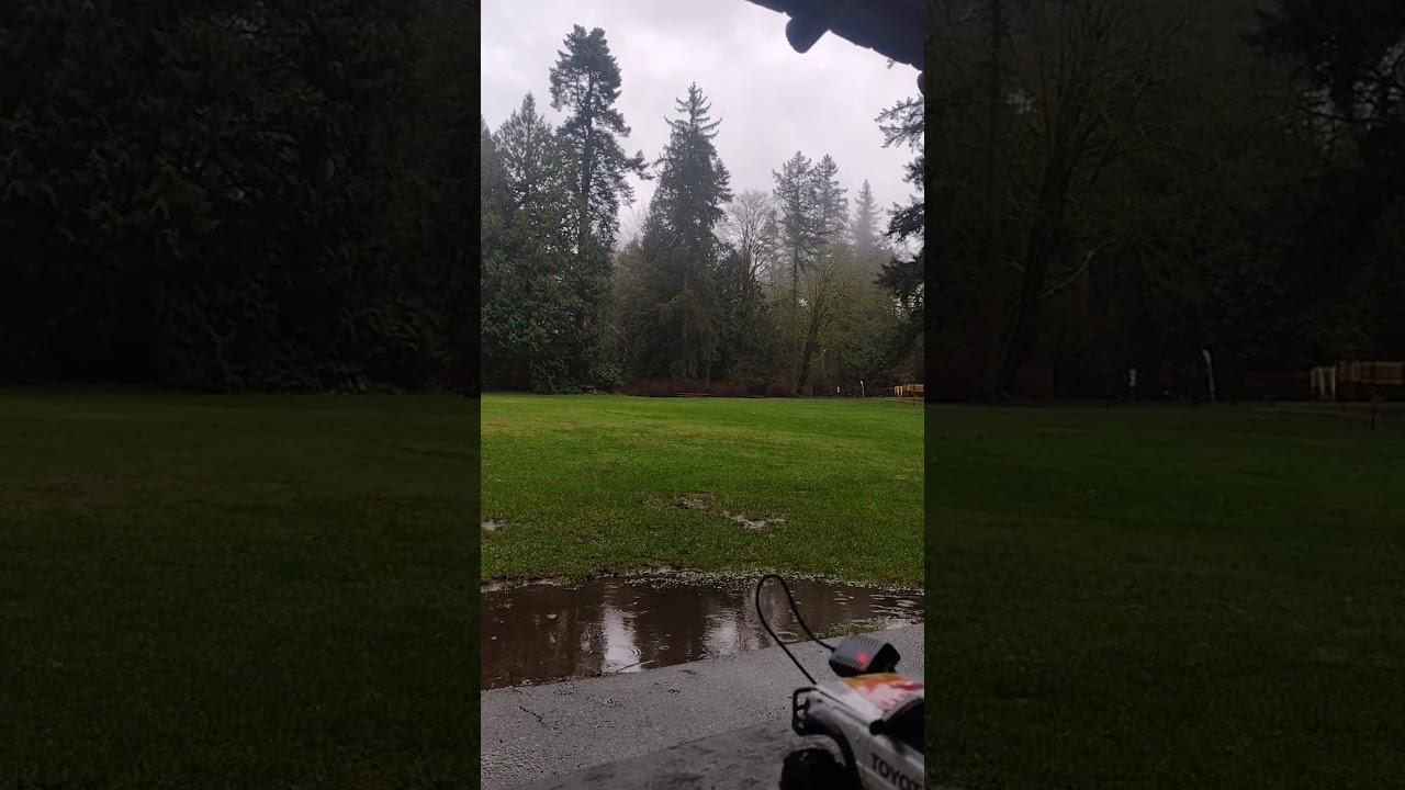 Silent Recharge Raindrops Ambience