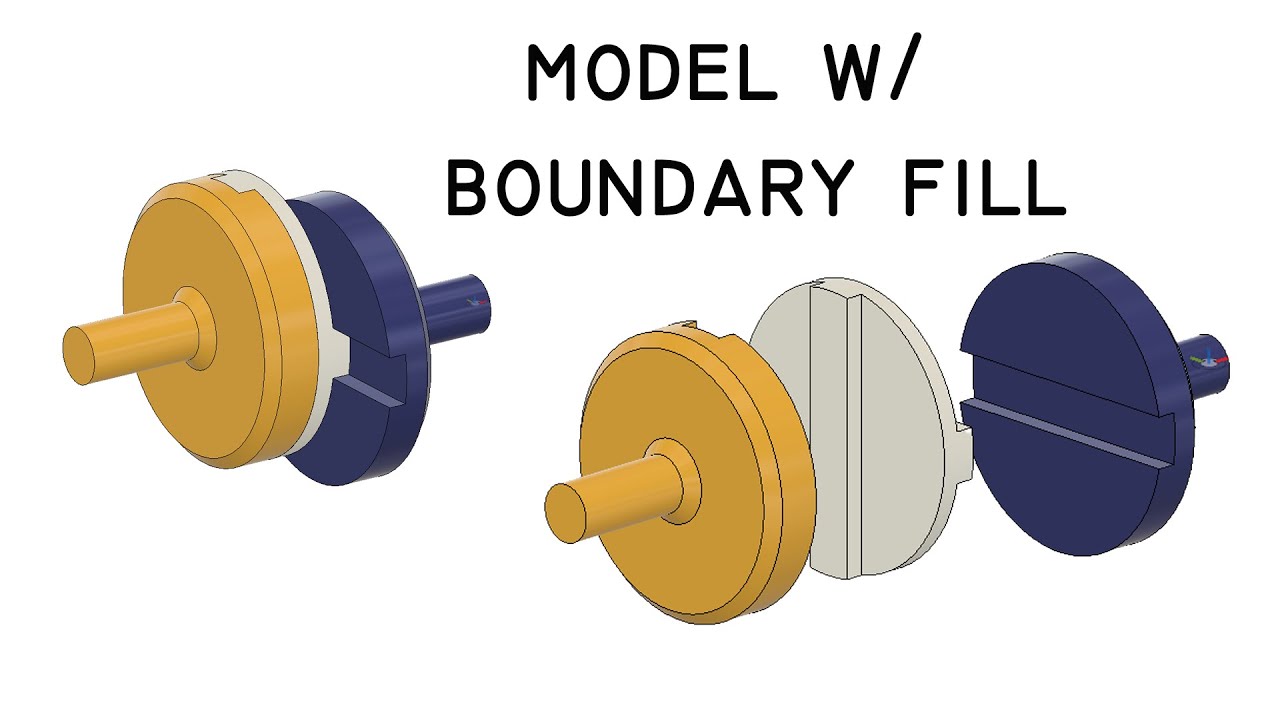 Учебное пособие по Fusion 360: моделирование муфты Олдхэма с помощью одного простого эскиза + зал...
