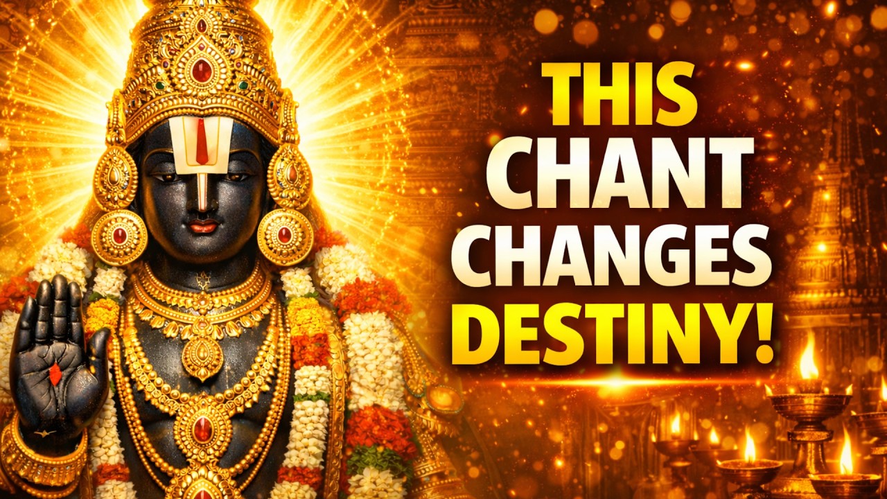 Sri Venkateswara Stotram | Kamalakucha Choochuka Kunkumatho | Powerful Balaji Devotional Chant