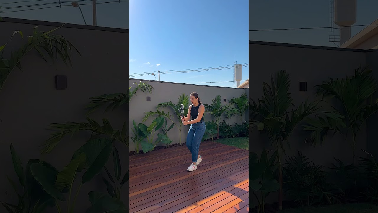Melhores t&eacute;cnicas para filmar com gimbal e celular. Assita o video completo na setinha!