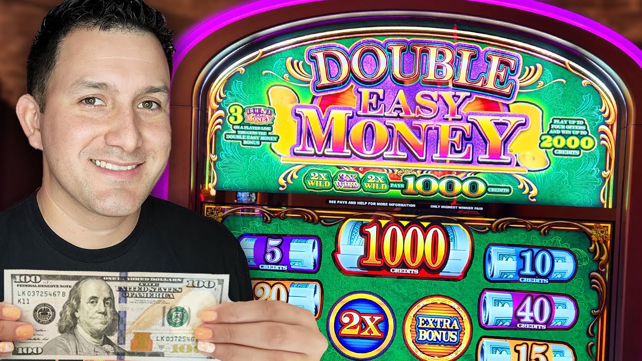$100 Slot Machine Challenge on Double Easy Money!
