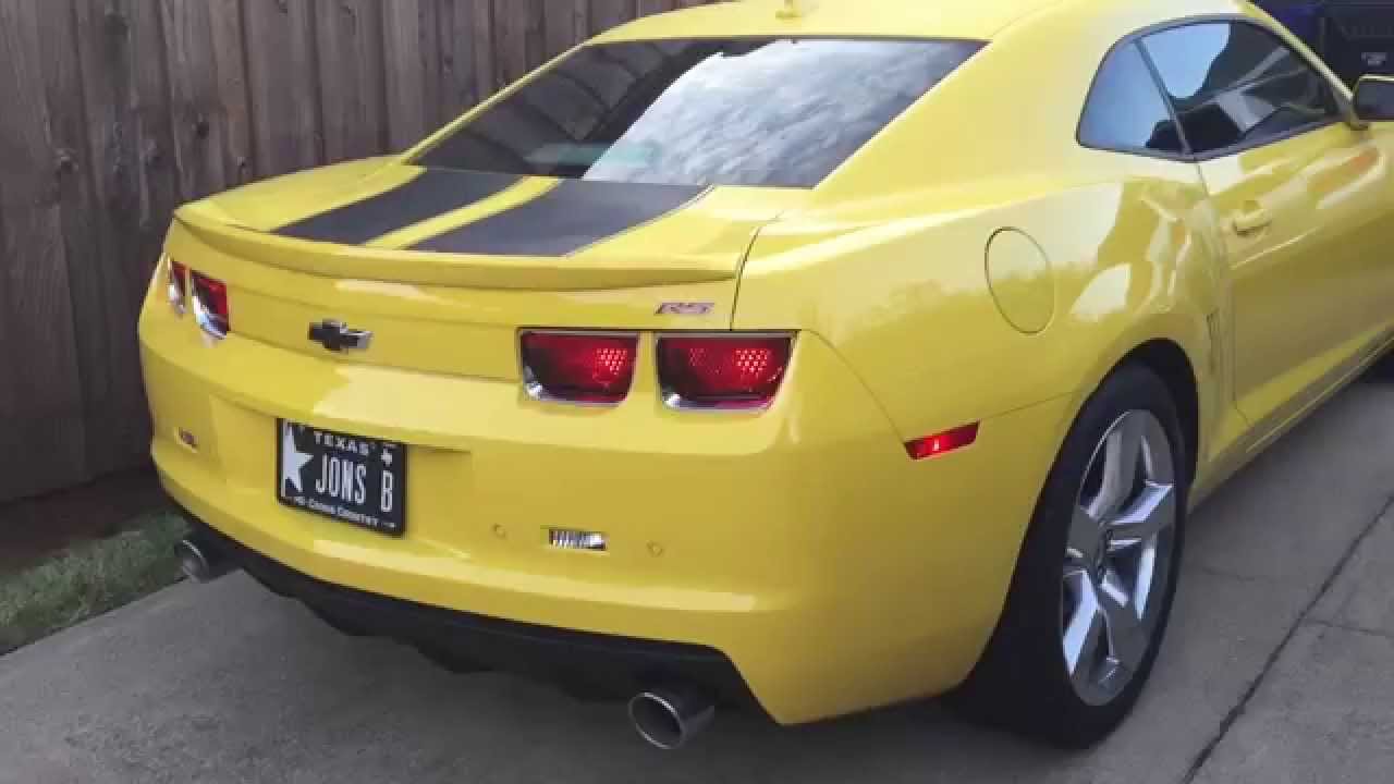 Camaro Flowmaster American Thunder Exhaust Comparison (V6)