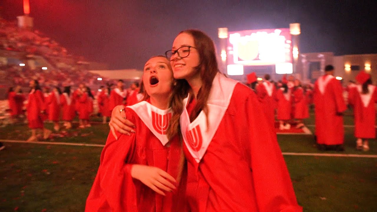 Union 2024 Graduates Celebrate Under Fireworks