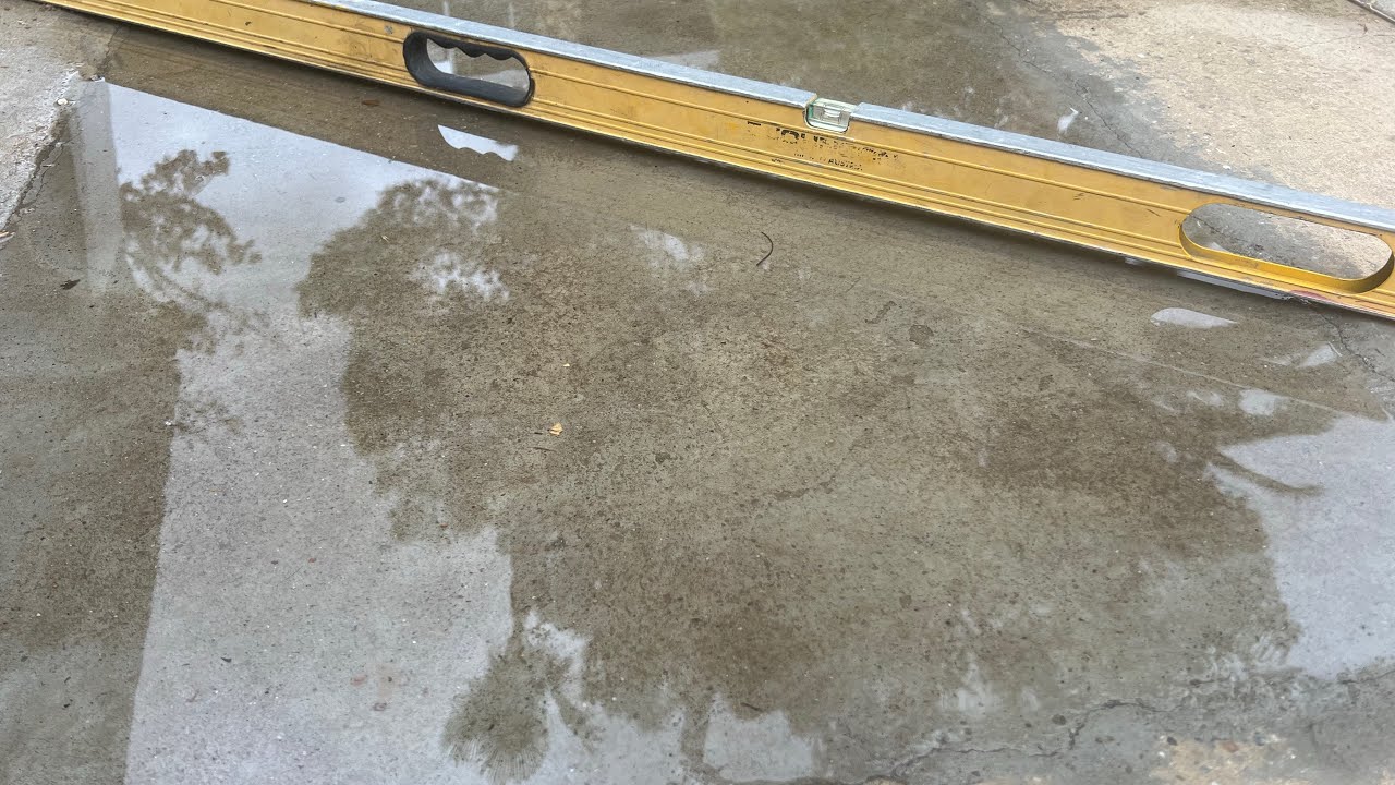 Setting Up a Water Level, and Leveling a Double Wide Manufactured Home.