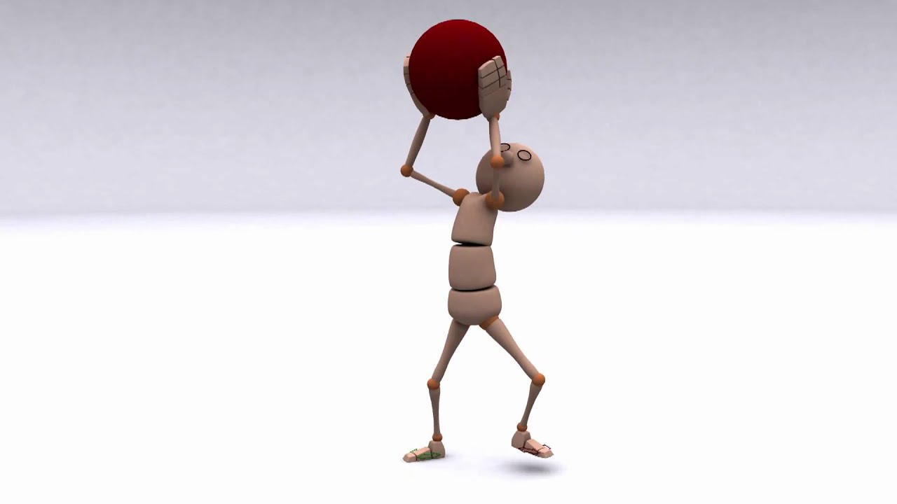 Weight Lift Animation - 3 Steps