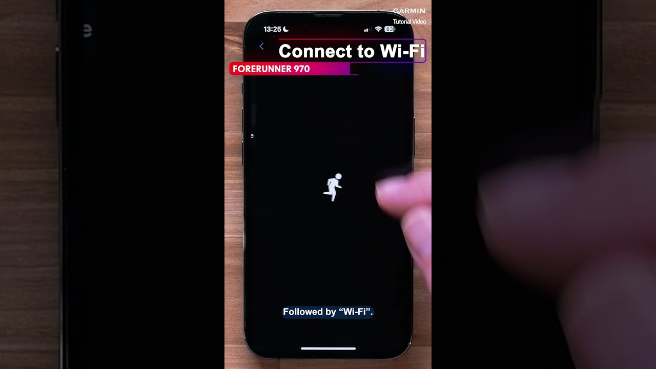 Connect Garmin Forerunner 970 to Wi-Fi via Garmin Connect App!