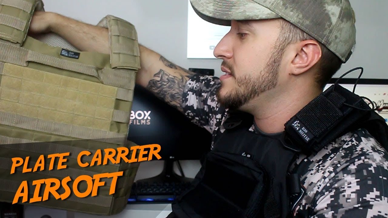 COLETE PARA AIRSOFT | PLATE CARRIER MAIS BARATO