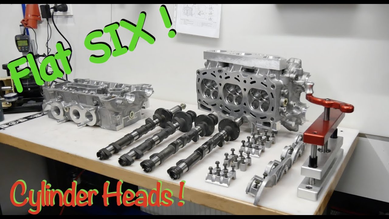 High Performance Boxer SIX CYLINDER build l EG33 l Heads l Part 6 l Subi-Performance