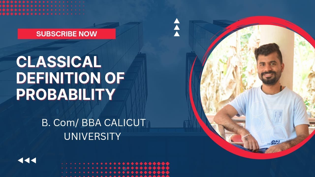 Understanding the Classical Definition of Probability with Example ProblemsI QT for B Com/ BBA