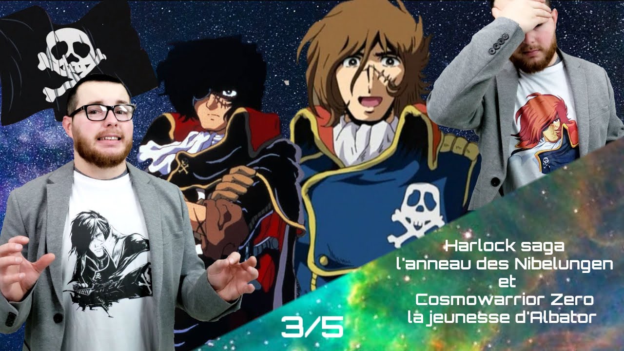 ☠ ALBATOR HARLOCK SAGA ET COSMOWARRIOR ZERO LA JEUNESSE D'ALBATOR  (RÉSUMÉ DES SÉRIE) PARTIE 3/5