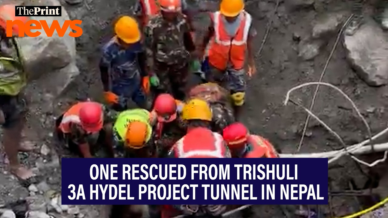 One rescued from the Trishuli 3A hydel project tunnel in Nepal