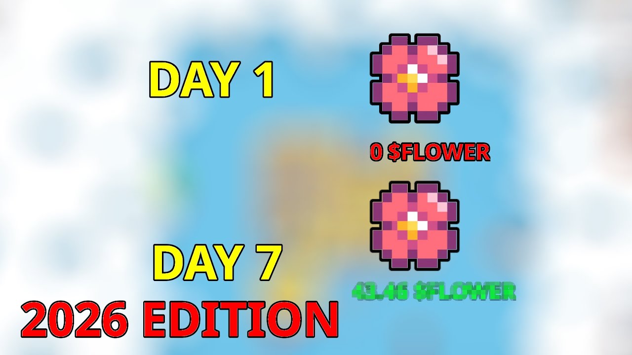 Я играл в Sunflower Land 1 неделю, чтобы посмотреть, сколько смогу заработать (издание 2026 года).