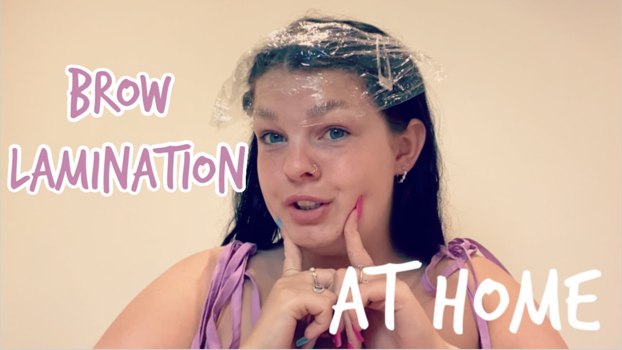 BROW LAMINATION AT HOME